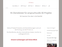 Tablet Screenshot of fabtory.de